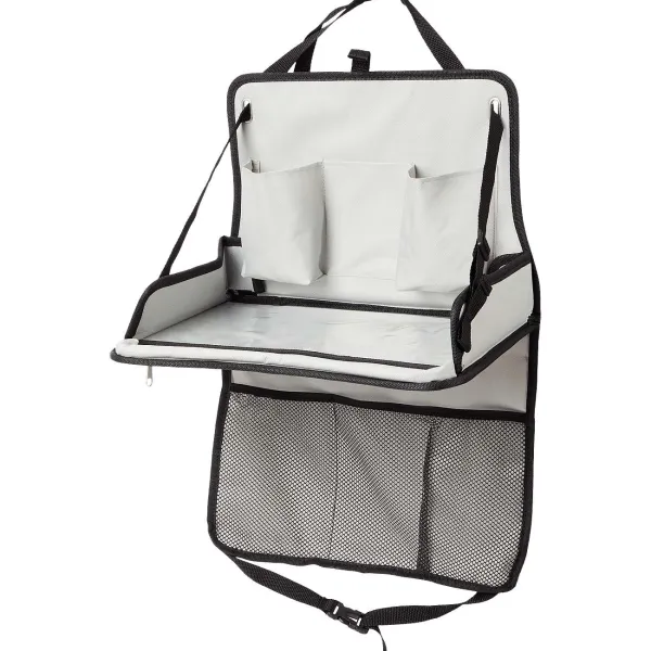 C&C Autostoelorganizer Grijs,Zwart Best