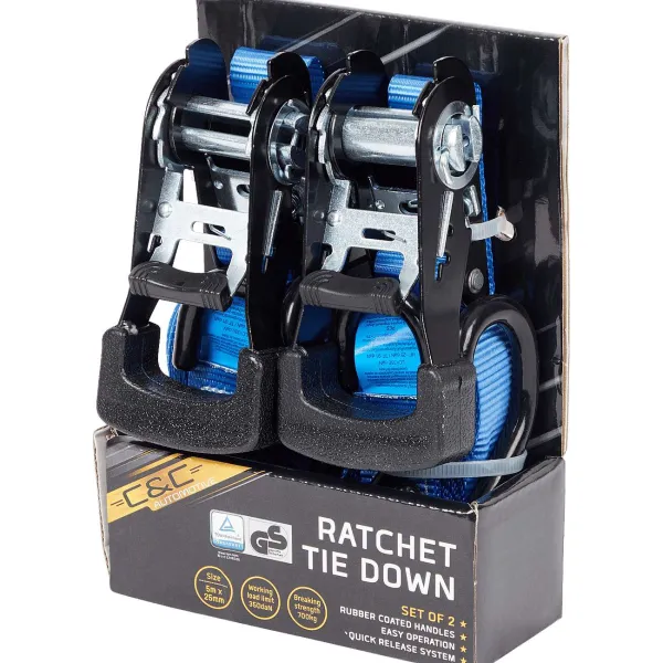 C&C Spanband Met Ratelsluiting Blauw,Groen,Oranje Clearance