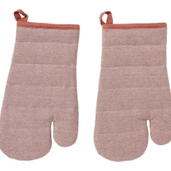 Merk Chambray Ovenwanten Print