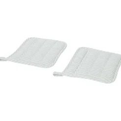 Hotel Royal Chambray Pannenlappen Print,Rood,Zwart Hot