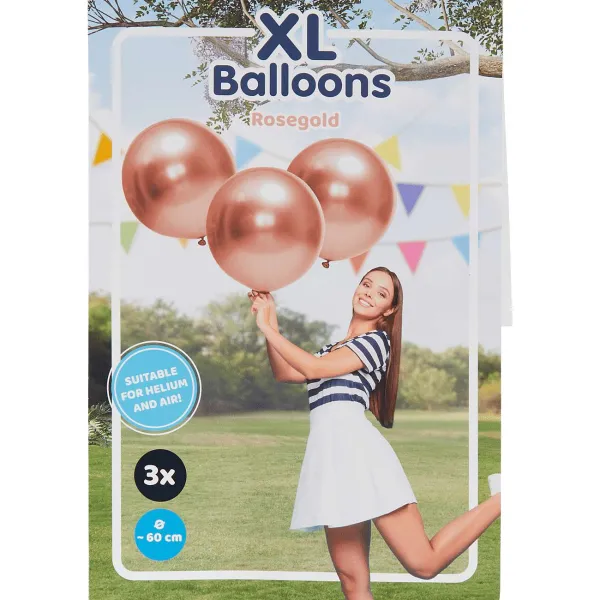 Merk Chrome Ballonnen Xl Brons,Goud,Zilver Outlet