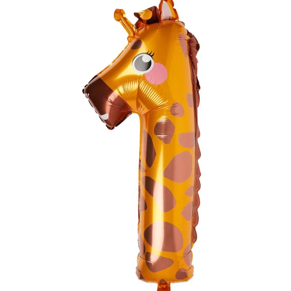 Merk Cijferballon Dier Meerkleurig Discount