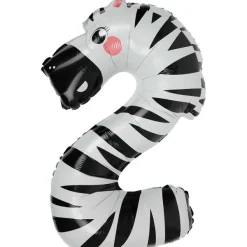 Merk Cijferballon Dier Meerkleurig Discount