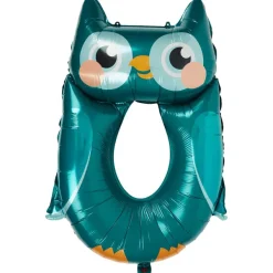 Merk Cijferballon Dier Meerkleurig Discount