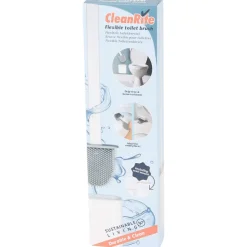 Edet Cleanrite Flexibele Toiletborstel Zwart,Grijs,Wit New