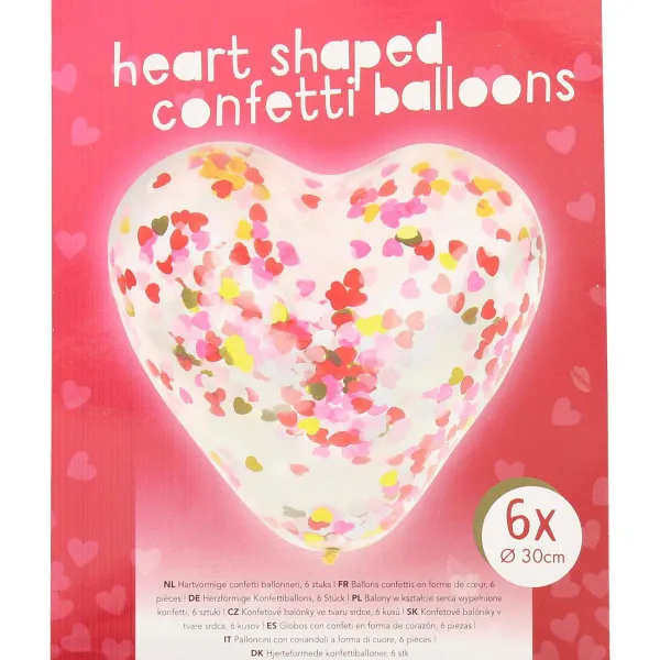 Merk Confetti-Ballon Meerkleurig Outlet