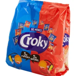 Croky Ribbelchips Uitdeelzak Hot