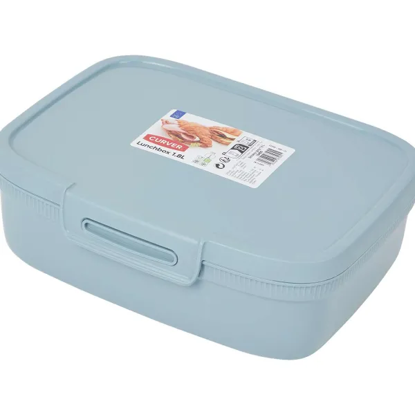 Curver Lunchbox Met Divider Blauw,Grijs,Groen,Roze Clearance