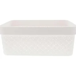 Curver Opbergmand Terrazzo Zwart,Grijs,Wit New