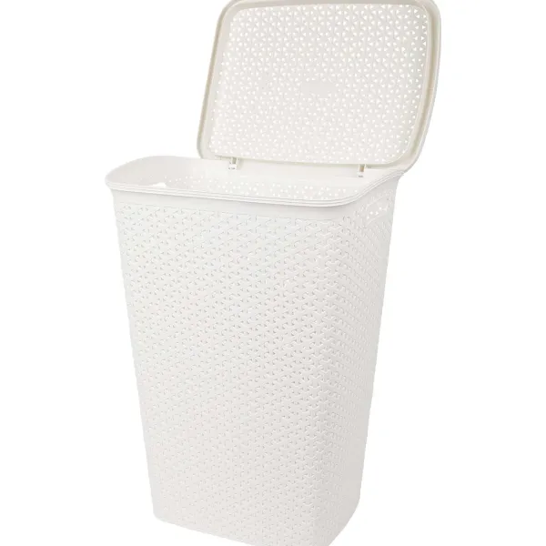 Curver Rattan Wasmand Zwart,Wit Clearance