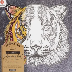 Disney D Cotime Kleur Je Eigen Glitter-Canvas Print