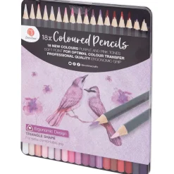 Paw Patrol D Cotime Kleurpotloden In Blik Blauw,Paars,Roze Best