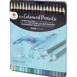 Paw Patrol D Cotime Kleurpotloden In Blik Blauw,Paars,Roze Best