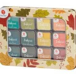 Office Essentials D Cotime Stempelkussens In Blik Meerkleurig Sale