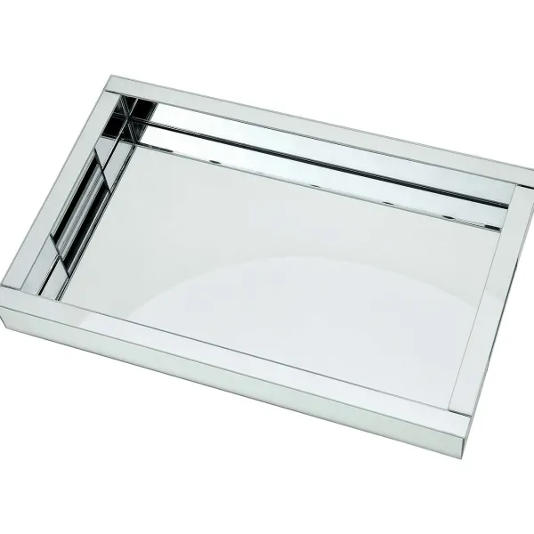 Merk Decoratief Spiegelplateau Zwart,Zilver Discount