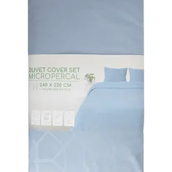 Froyak Dekbedovertrek Blauw,Grijs,Groen,Print