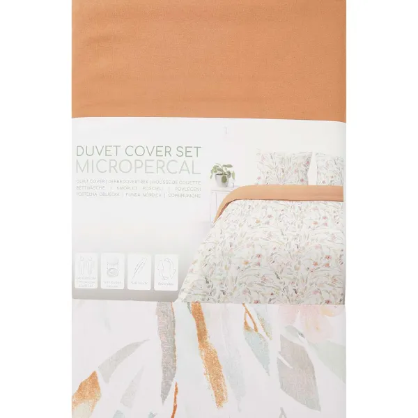 Froyak Dekbedovertrek Blauw,Grijs,Groen,Print