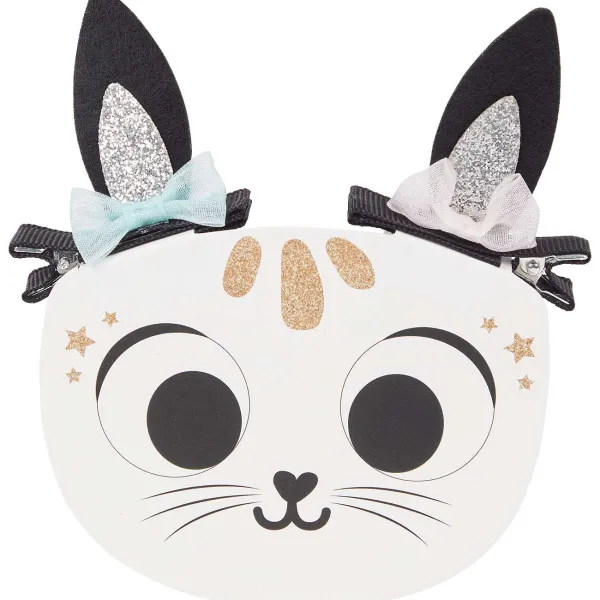 Schrunchmiez Dierenoortjes Haarklemmen Print Hot