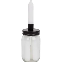 Candra Dinerkaarsen In Pot Blauw,Groen,Roze,Wit Clearance