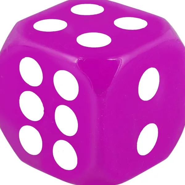 Mini Matters Dobbelsteen Met Licht Blauw,Groen,Oranje,Paars,Rood Sale