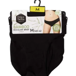 Dolce Bella Bamboe Slips Zwart Online