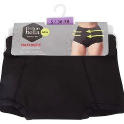 Dolce Bella Maxi-Slip Zwart Hot