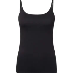 Dolce Bella Spaghetti-Top Zwart Clearance