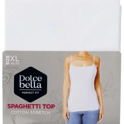 Dolce Bella Spaghetti-Top Wit Sale