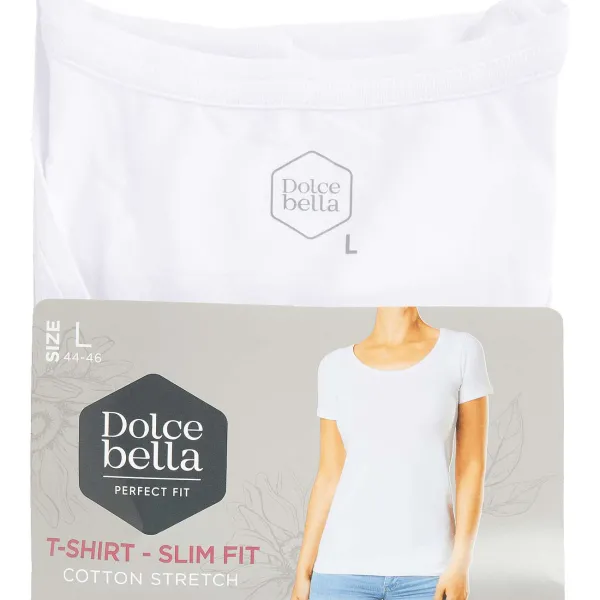 Dolce Bella T-Shirt Wit Hot