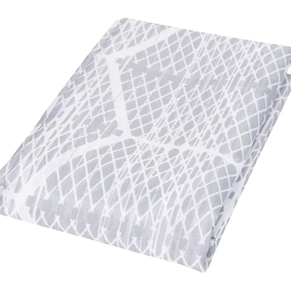 Cascata Douchegordijn Grijs,Print,Zwart Best