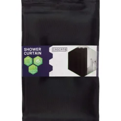 Cascata Douchegordijn Grijs,Print,Zwart Best