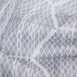 Cascata Douchegordijn Grijs,Print,Zwart Best