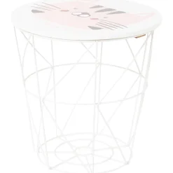 Merk Draadmand Met Dier Groen,Wit