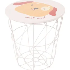 Merk Draadmand Met Dier Groen,Wit