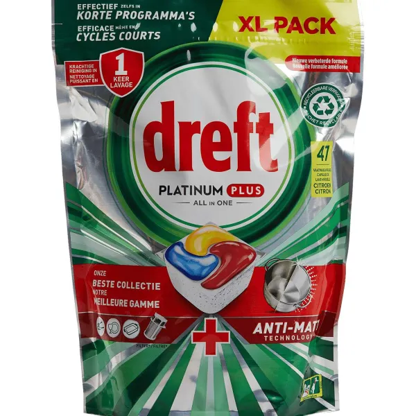 Dreft Vaatwastabletten Platinum Plus Citroen Best