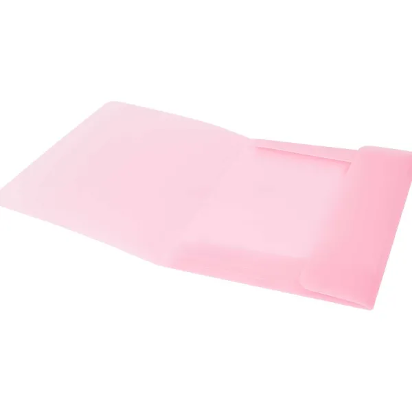 Office Essentials Elastomap A4 Blauw,Grijs,Roze,Transparant,Zwart Sale