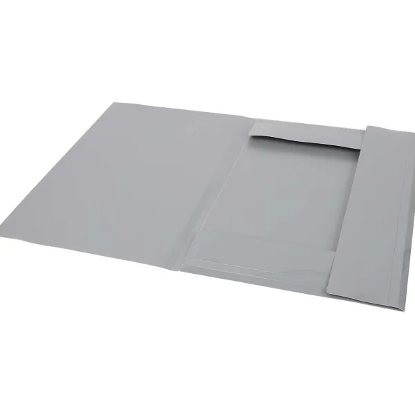 Office Essentials Elastomap A4 Blauw,Grijs,Groen,Zwart Hot