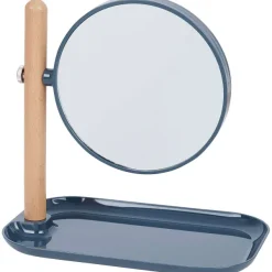 Merk Eleganza Spiegel Blauw,Grijs,Taupe