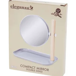 Merk Eleganza Spiegel Blauw,Grijs,Taupe