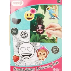 Paw Patrol Emoji Krassticker- En Kleurboek Print,Meerkleurig Discount