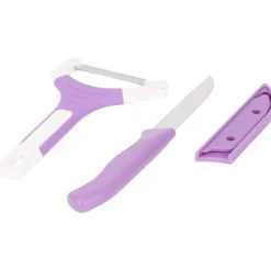 Rösle Excellent Houseware Schilmessenset Grijs,Paars,Roze Best