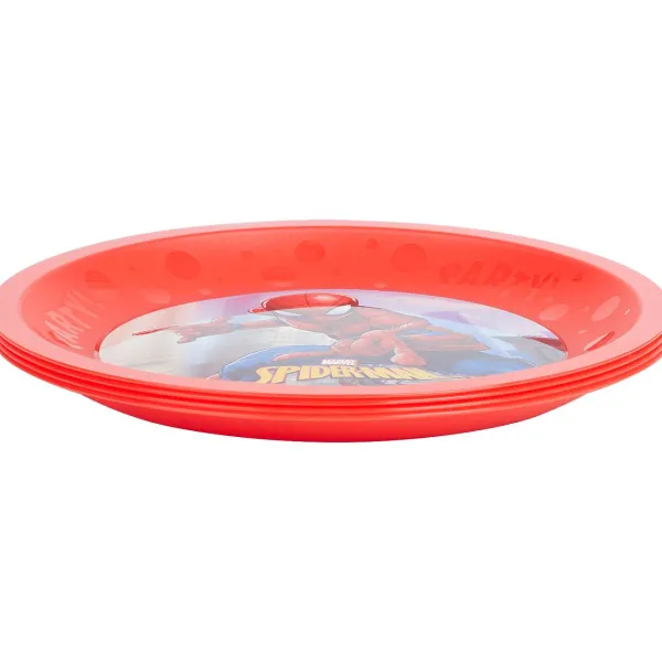 Merk Feestbordjes Paars,Rood Sale