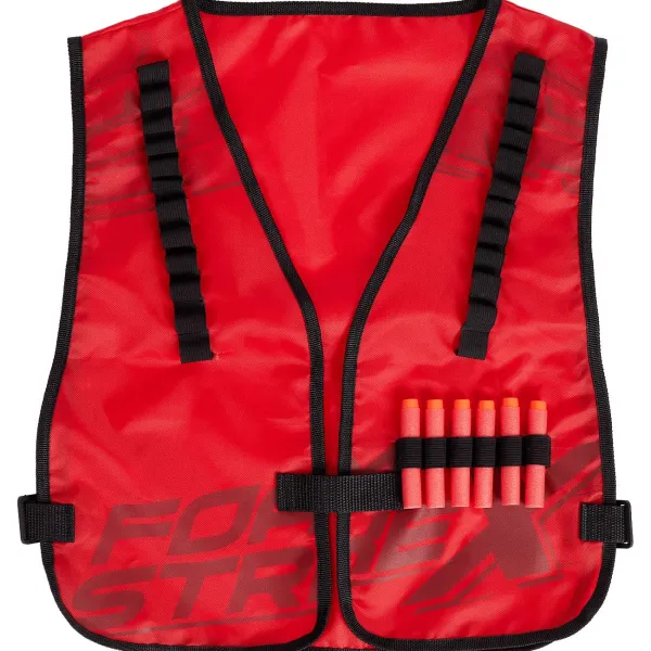 Mini Matters Foam Strike X Vest Met Foam Kogels Blauw,Rood Hot