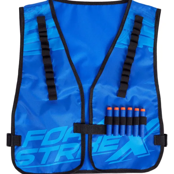 Mini Matters Foam Strike X Vest Met Foam Kogels Blauw,Rood Hot