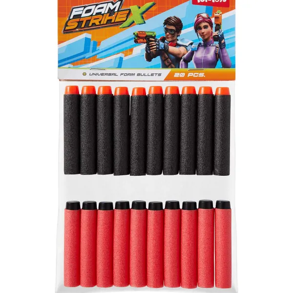 Mini Matters Foampijlen Navulset Blauw,Zwart Hot