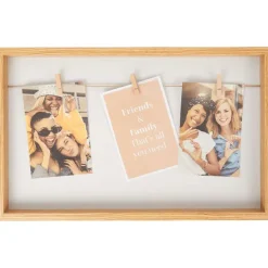 Merk Fotolijst Met Knijpers Beige,Zwart Hot