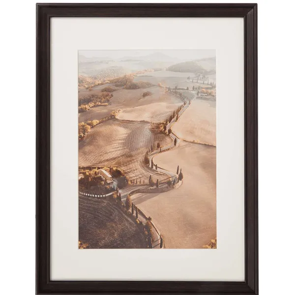 Merk Fotolijst Met Passepartout Zwart,Bruin,Wit