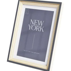 Merk Fotolijst New York Blauw,Grijs,Roze,Zwart Sale