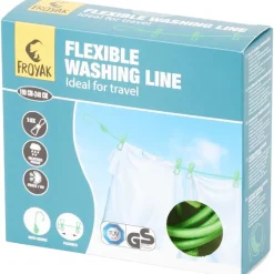 Froyak Flexibele Waslijn Blauw,Groen,Rood,Geel Online