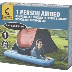 Froyak 1-Persoons Luchtbed Blauw Online